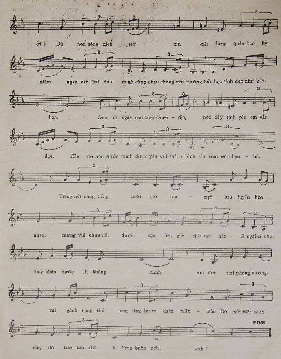 Sheet nhạc Vườn Tao Ngộ 2